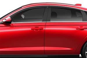 Honda Accord Window Ventvisors - Husky Liners - Low Profile - Chrome - `23-`24